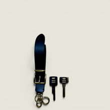 Women Leather Keychain Trick - Nero