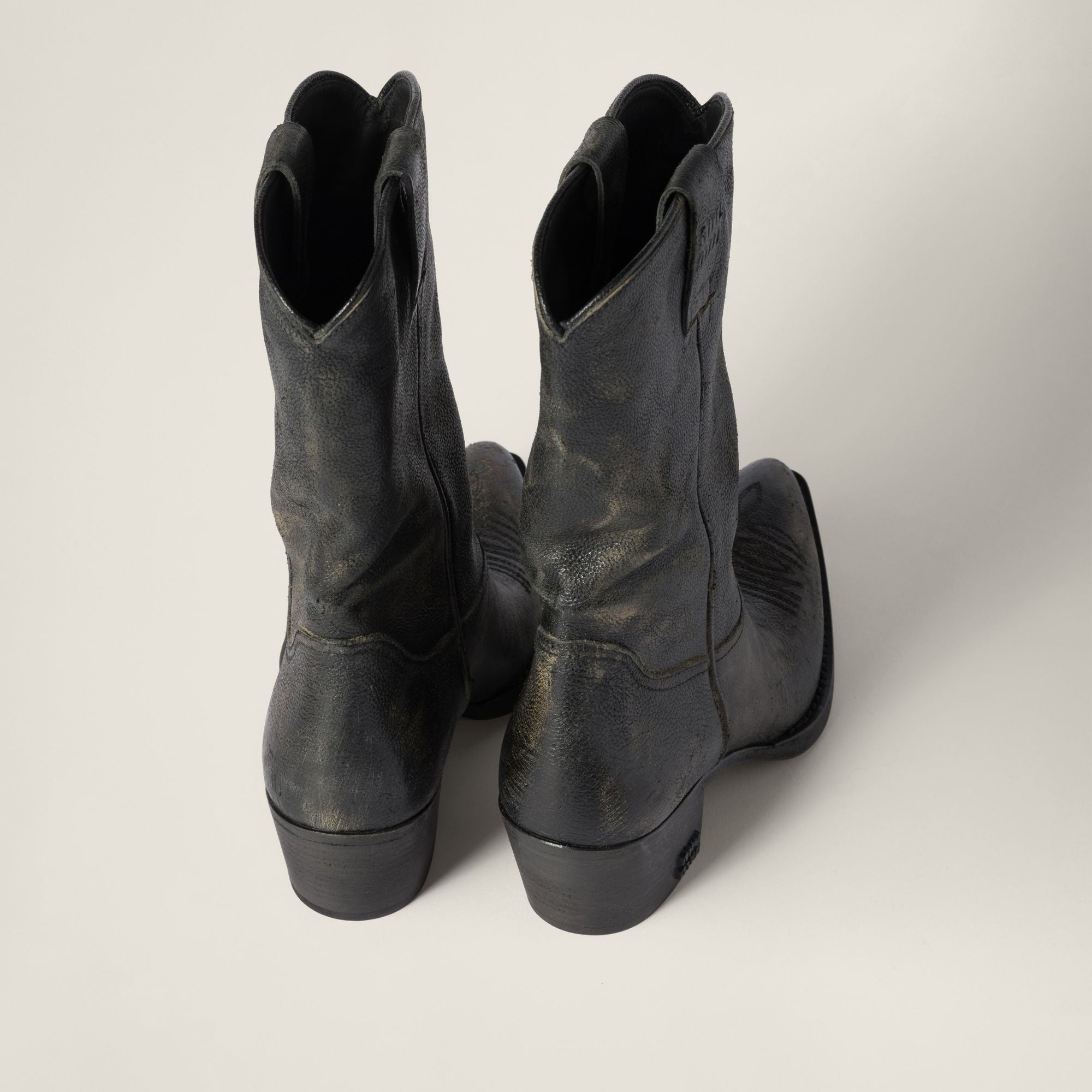 Women Leather Boots - Cacao