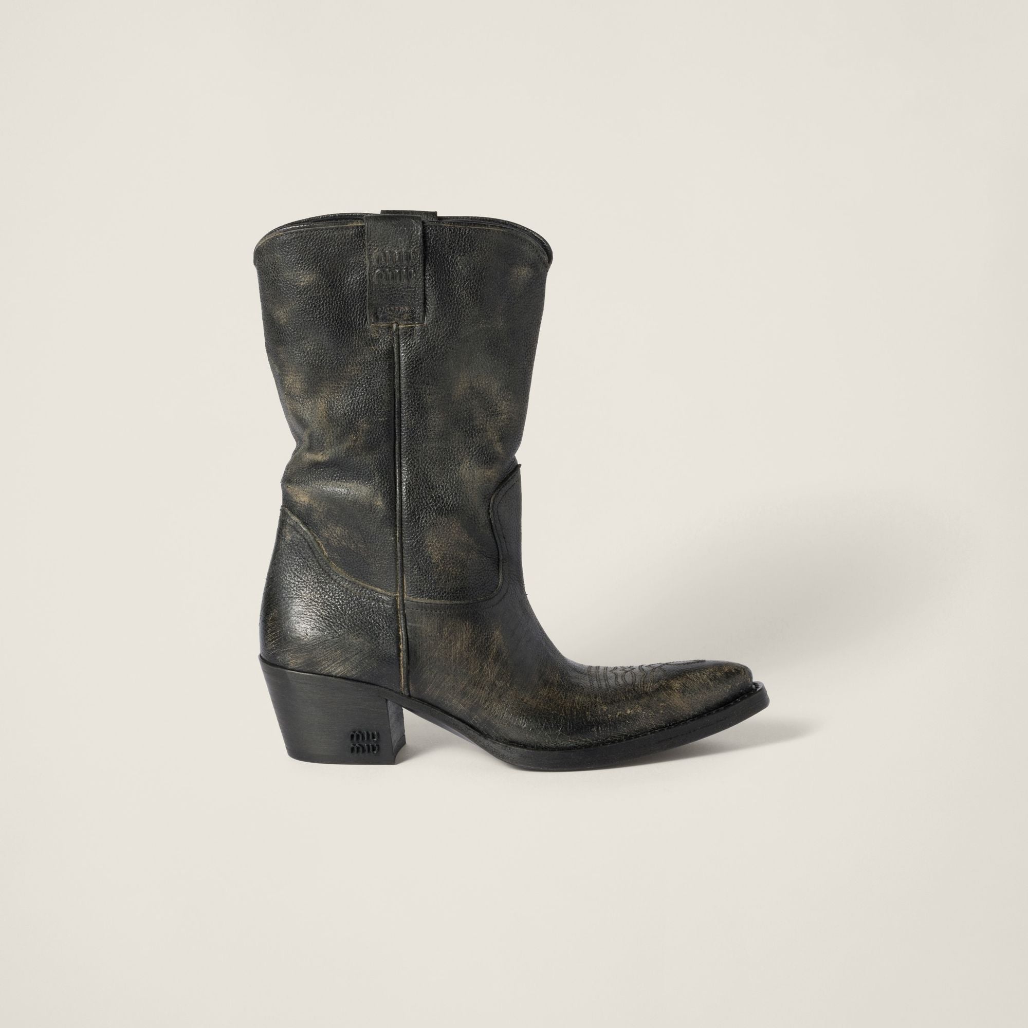 Women Leather Boots - Cacao