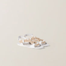 Flat cord sandals