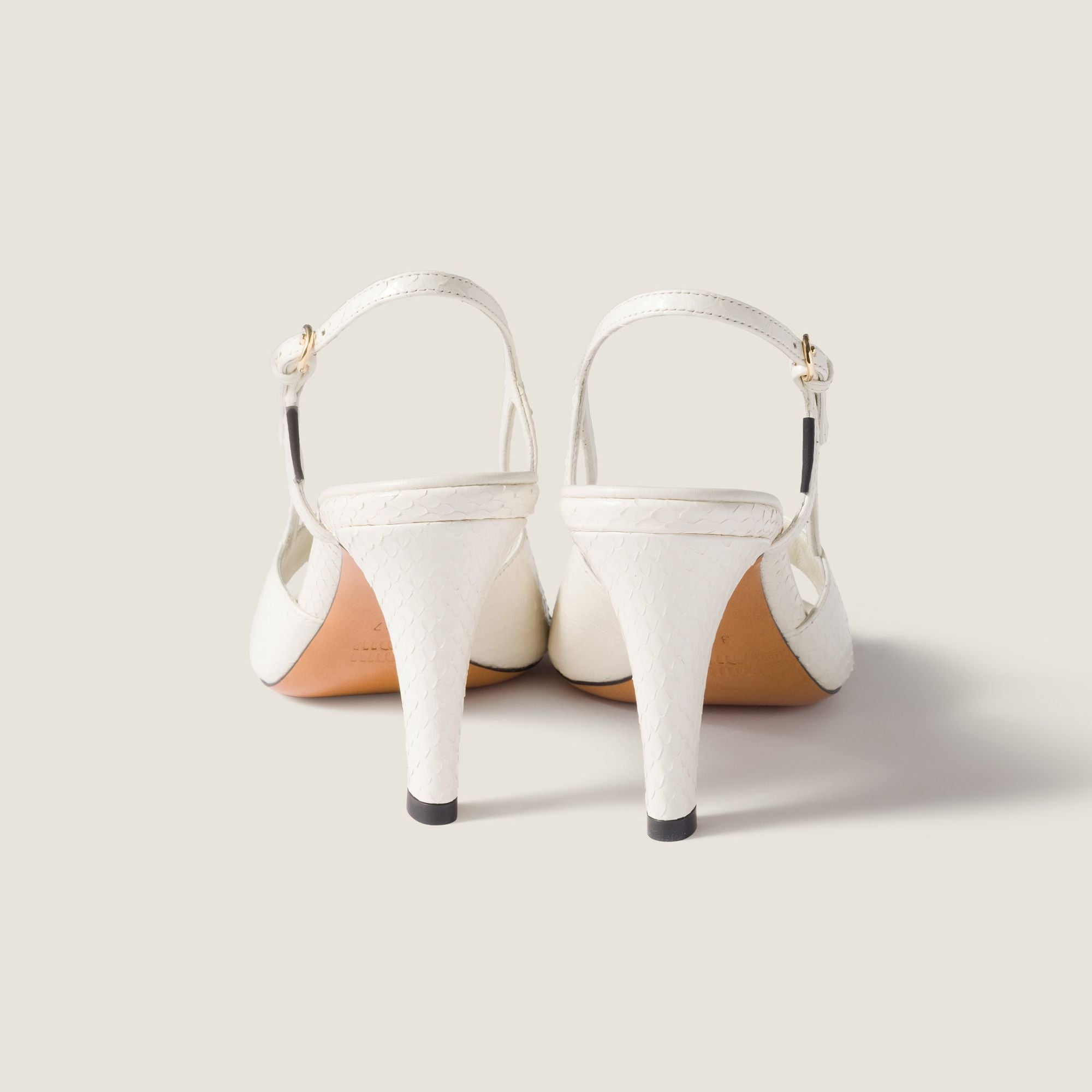Women Ayers Slingback Sandals - Bianco