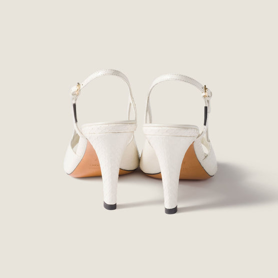 Women Ayers Slingback Sandals - Bianco