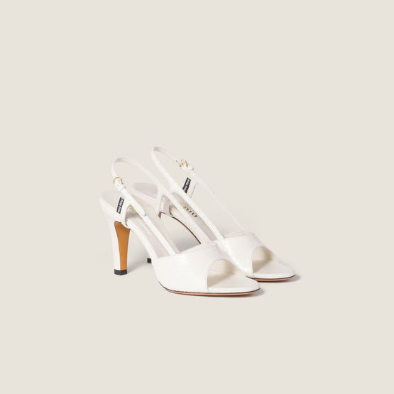 Women Ayers Slingback Sandals - Bianco