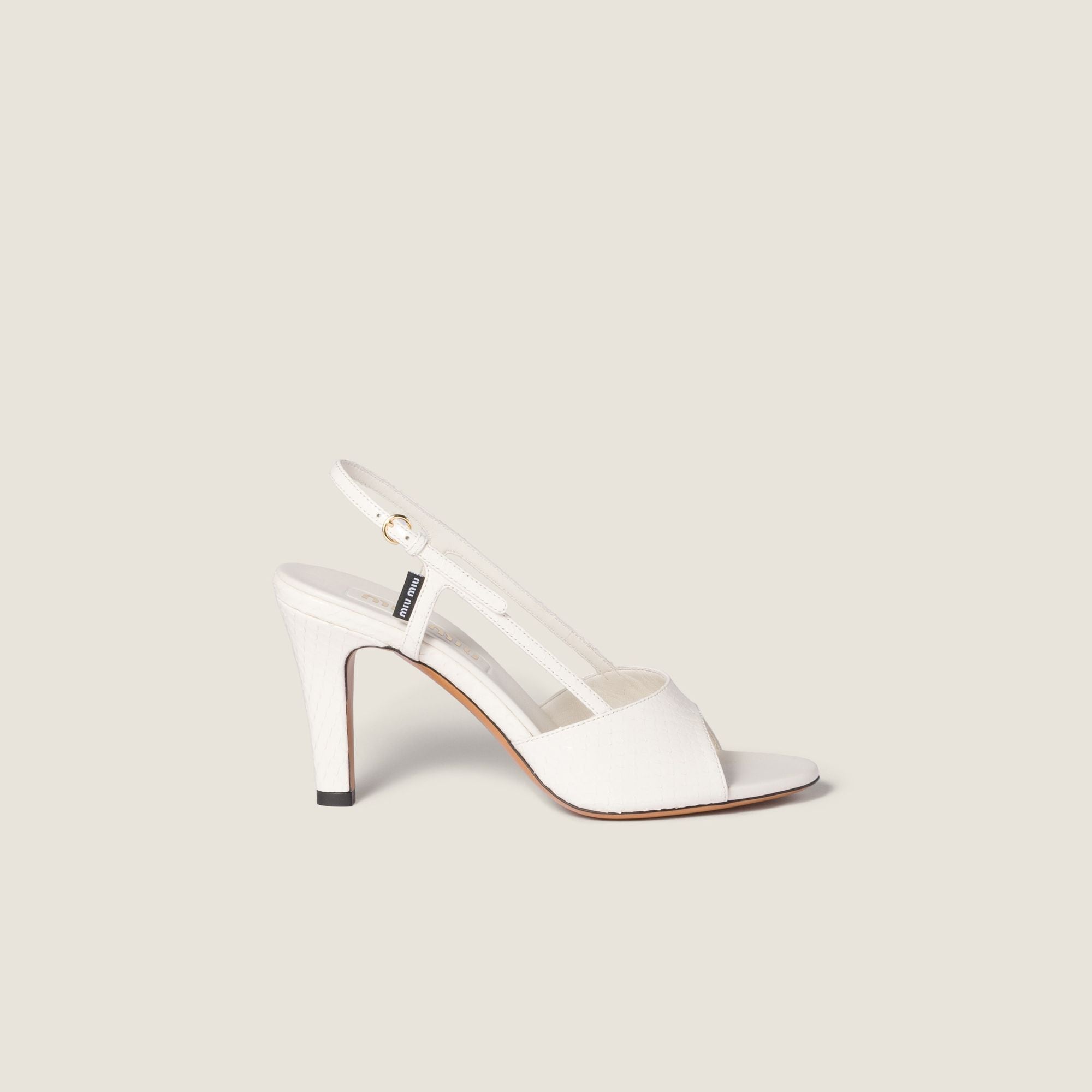 Women Ayers Slingback Sandals - Bianco