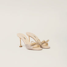 Satin sandals