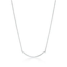 Diamond Tiffany T SMILE large PDT1618 in 18k White Gold