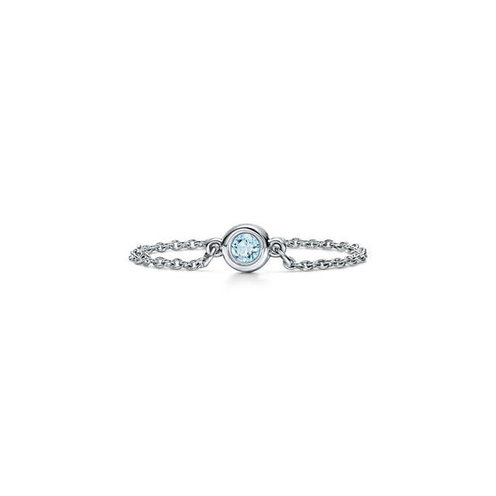 Tiffany Groove 4mm ring in Sterling Silver