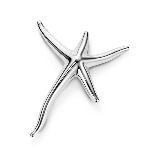 Graduated XXXOOO BRCH in Sterling Silver
