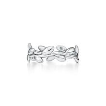 Link Tiffany Forge blackened ring in Sterling Silver