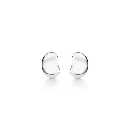DROP link Tiffany Forge polished earrings in Sterling Silver