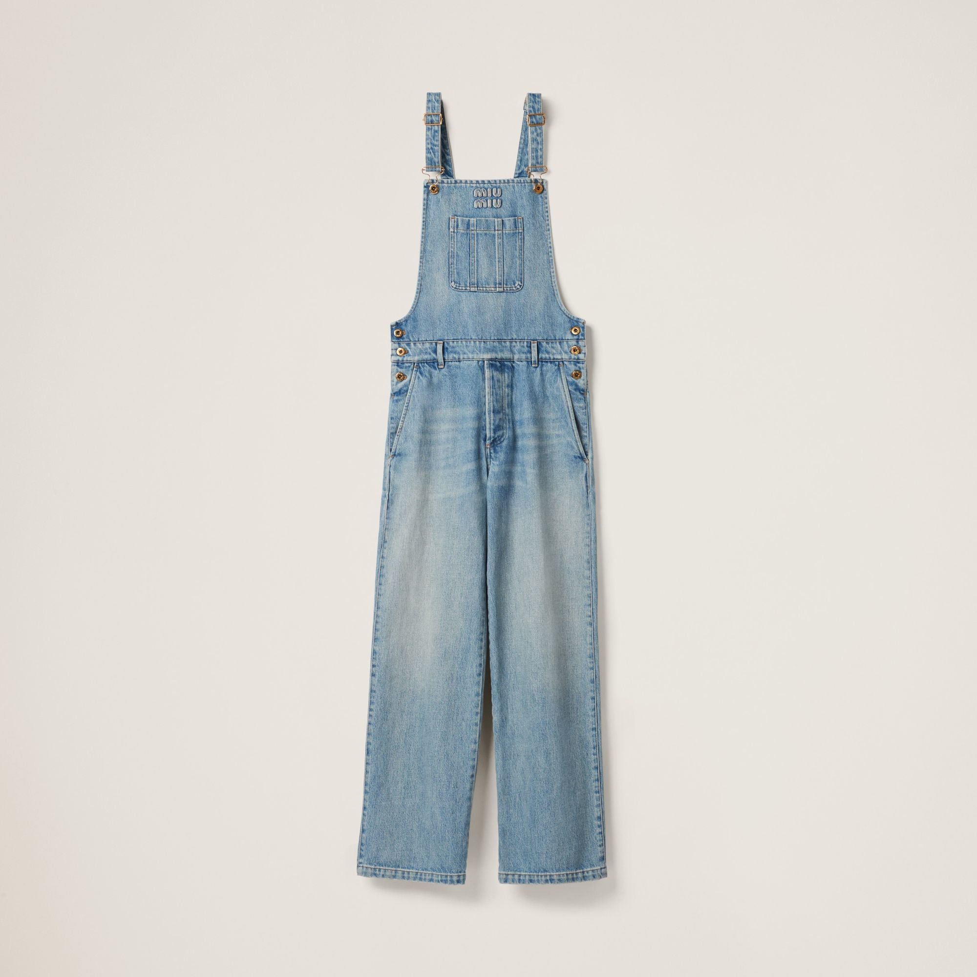 Women Denim Overalls - Celeste