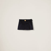 Corduroy miniskirt