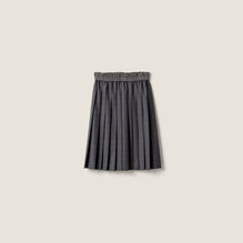 Prince of Wales pleated skirt