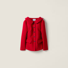 Mohair and wool jacket