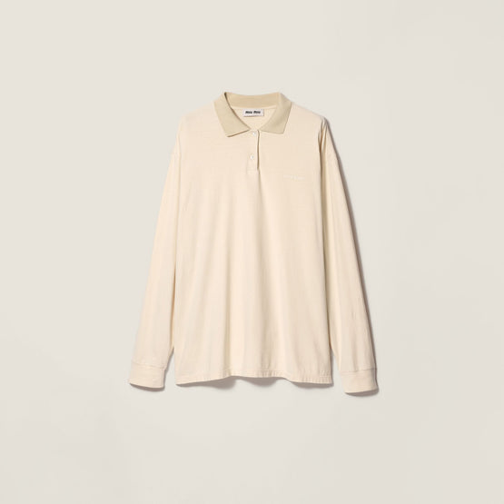Jersey polo shirt