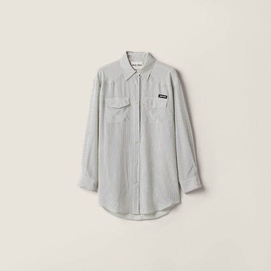 Crêpe de Chine shirt