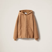 Pile hoodie jacket