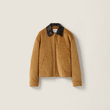 Padded corduroy blouson