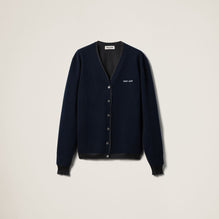 Silk cashmere cardigan sweater