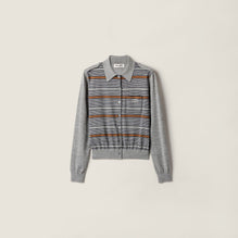 Women Wool Cardigan - Grigio