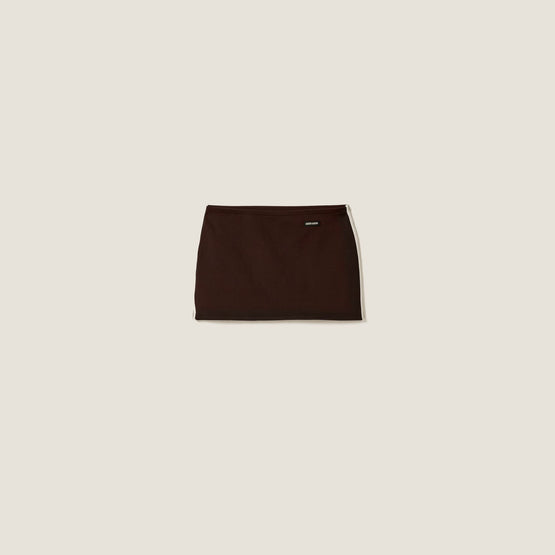 Technical yarn miniskirt