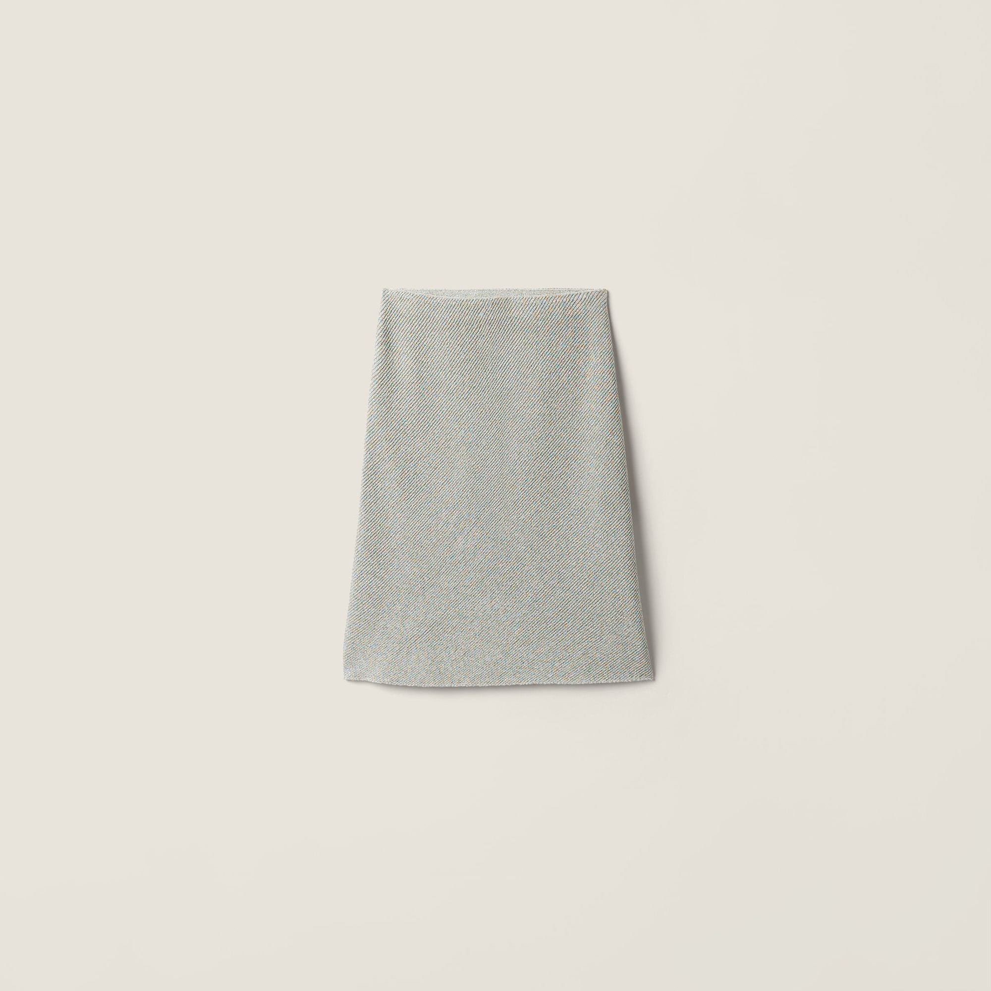Women Lamé Skirt - Madreperla