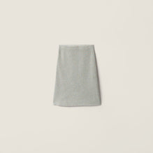 Women Lamé Skirt - Madreperla