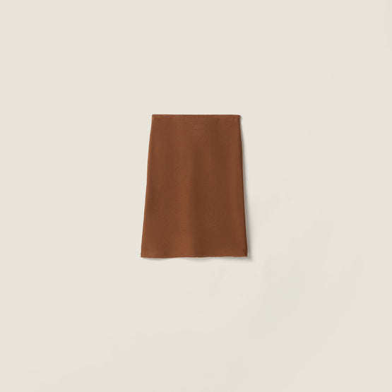 Silk mid-length skirts