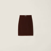 Silk mid-length skirts