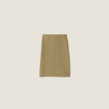 Silk mid-length skirts