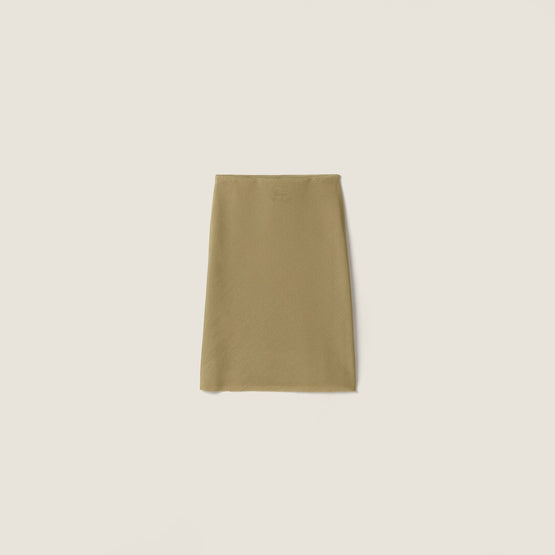 Silk mid-length skirts
