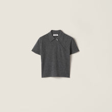 Cashmere polo shirt
