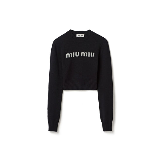 Women Wool And Cashmere Sweater - Nero