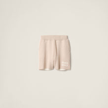 Double cashmere shorts