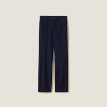 Wool and cashmere pants