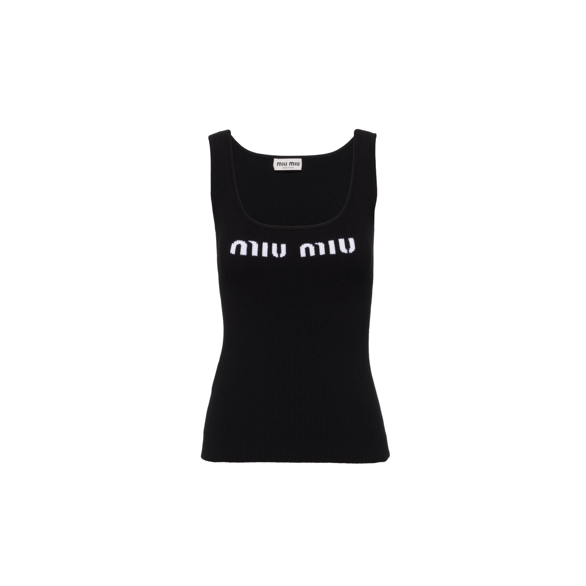 Women Viscose Tank Top - Nero