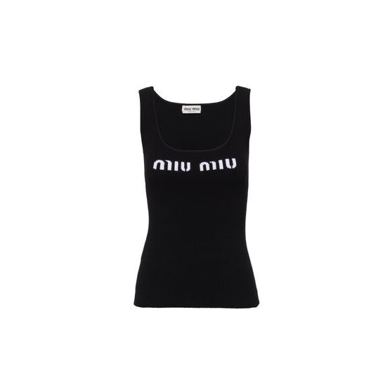 Women Viscose Tank Top - Nero