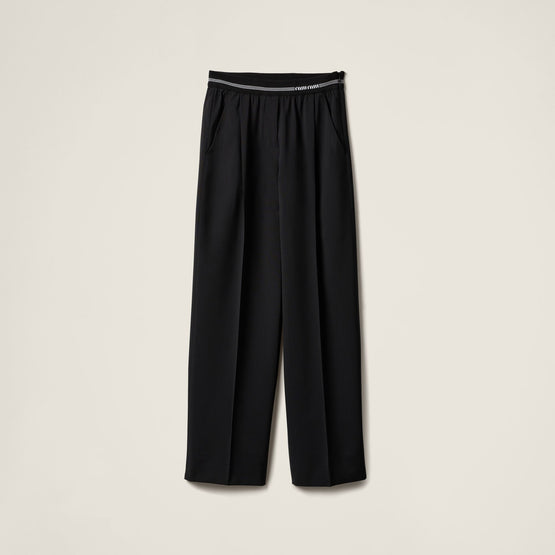 Wool joggers