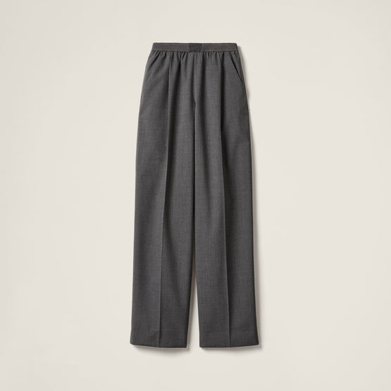 Superfine wool pants