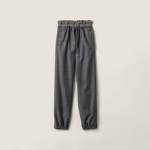 Prince of Wales checked joggers