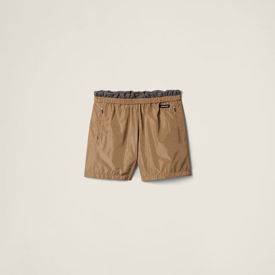 Technical silk Bermudas