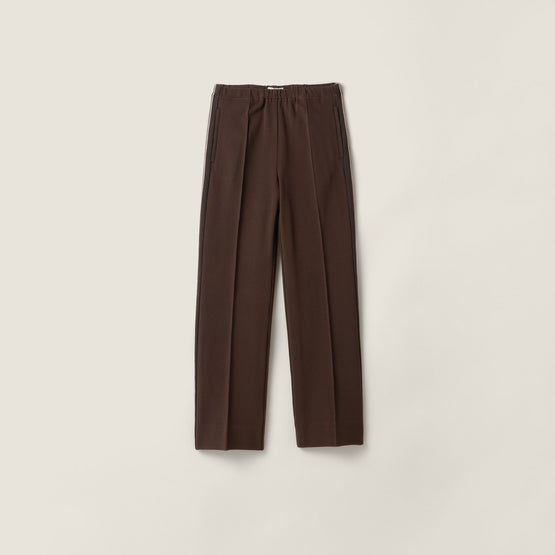 Fabric stitch knit pants