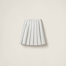 Pleated naplak skirt