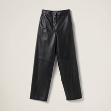 Nappa leather pants