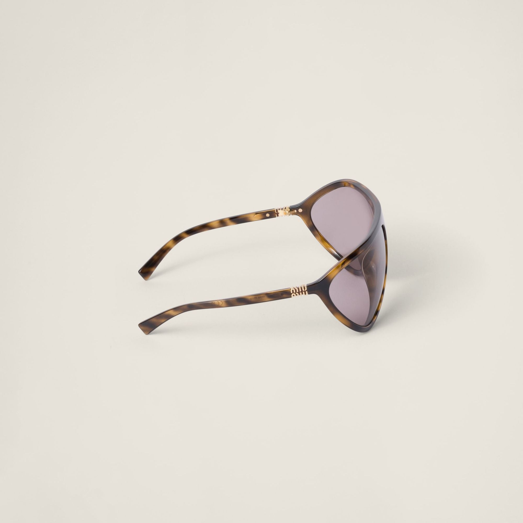 Women Miu Enigme Sunglasses - Lenses Mauve